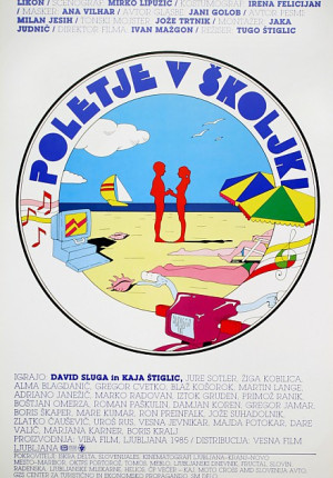 Poletje v skoljki plakat