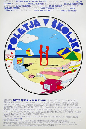Poletje v skoljki plakat
